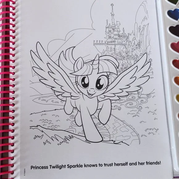 My Little Pony Deluxe Poster Paint & Color Set NWT Gift - Picture 4 of 6